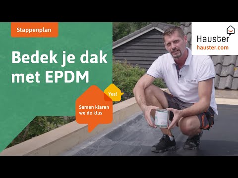 Stappenplan EPDM leggen 