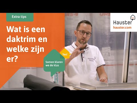 Wat is een daktrim en welke soorten zijn er?